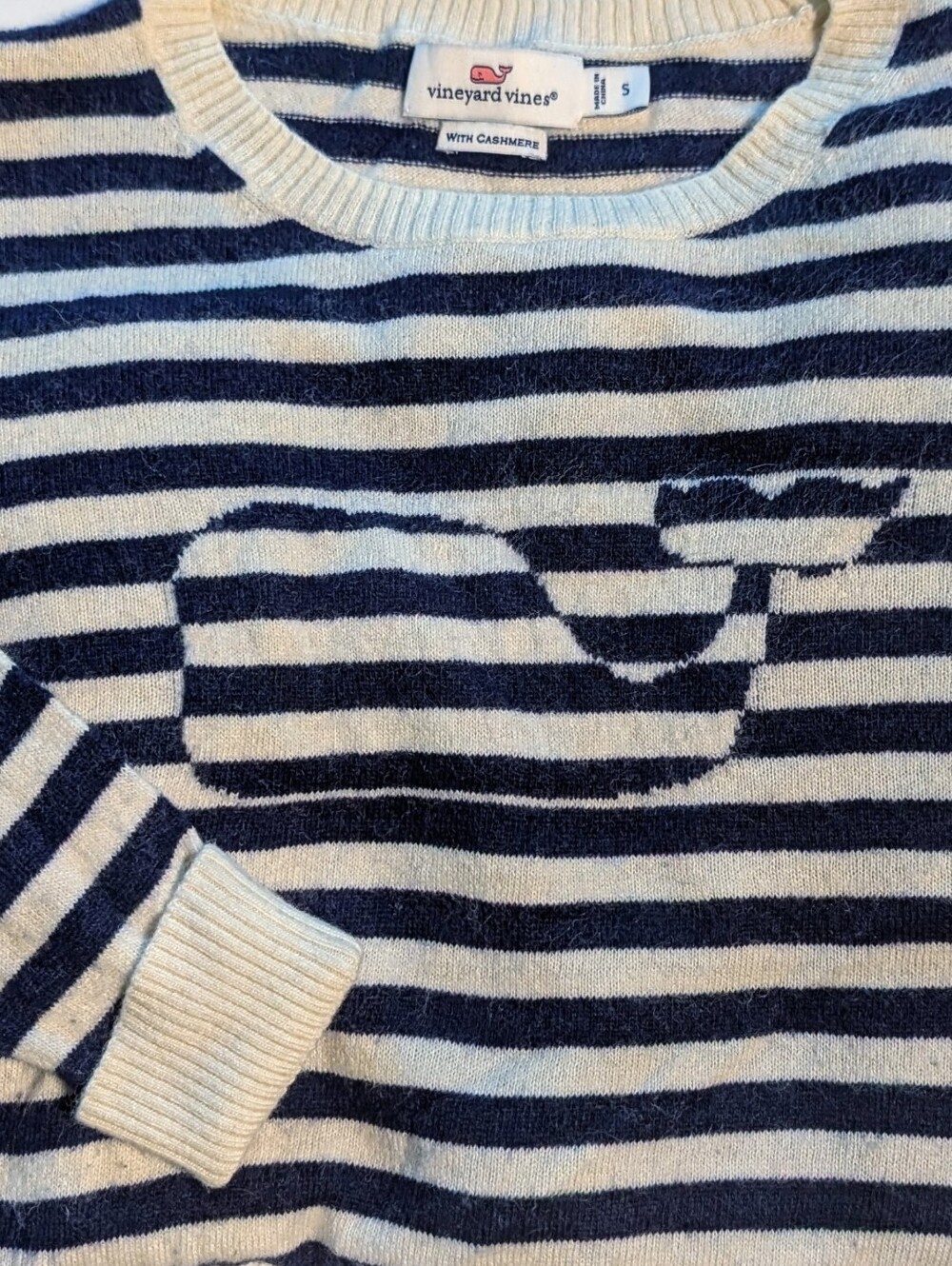 Vineyard Vines Crewneck Sweater With Cashmere Women's Small